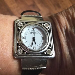 New Brighton reversible (black to brown) watch